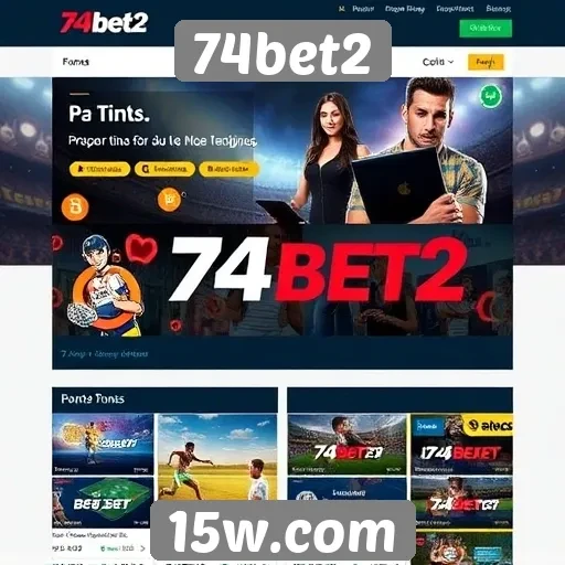 Promoções atuais e bônus disponíveis no 74bet2