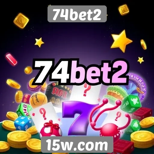 Diversidade de jogos disponíveis no 74bet2