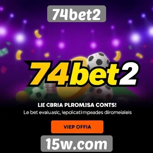 Análise das ofertas promocionais do site 74bet2